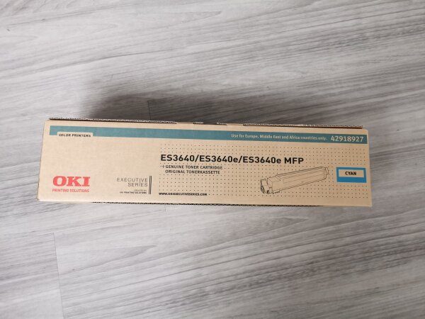 OKI 42918927 Toner Cyan ES 3640