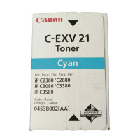 Canon C-EXV 21 CEXV21 (0453B002) Toner Cyan