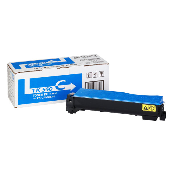 Kyocera TK-540C TK540C Toner Cyan