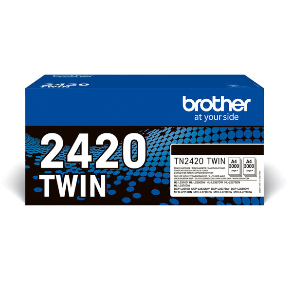 Brother TN-2420TWIN Toner Doppelpack black