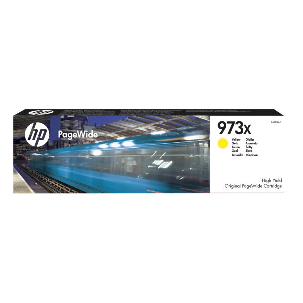 HP (973X) F6T83AE Tintenpatrone Yellow