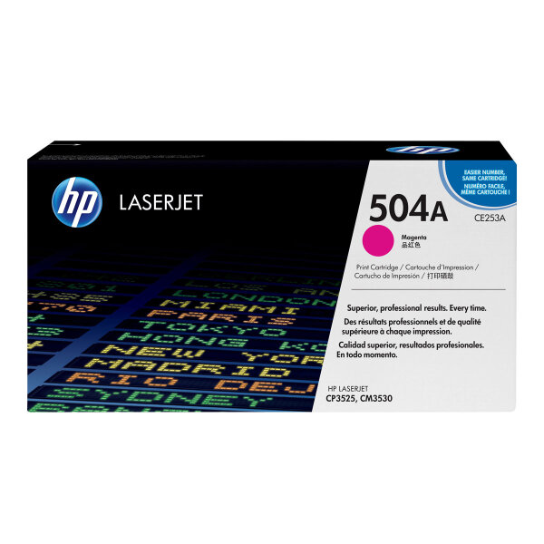 HP CE253A (504A) Magenta Toner