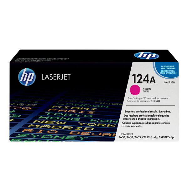 HP (124A) Q6003A Toner magenta