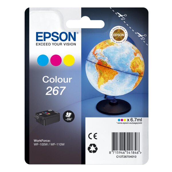 Epson T267 color Tinte C13T26704010
